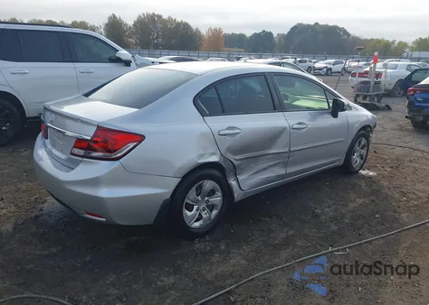 2015 Honda Civic Lx from USA, damaged, VIN 19XFB2F53FE068280